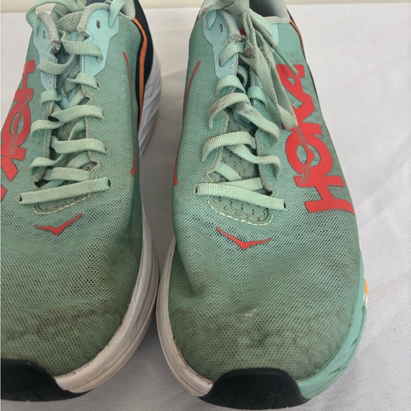 Hoka One One Rocket X Carbon Blue Race Running Shoes Size 11 mens - Picture 3 of 11